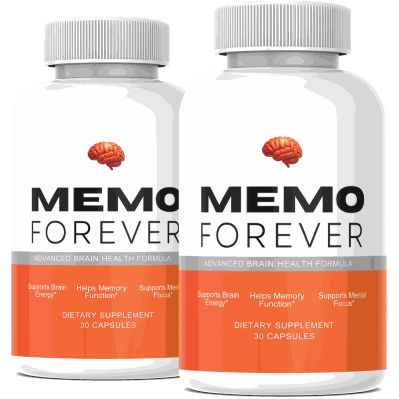 Memo Forever Bottle – Natural Brain Support & Cognitive Enhancement Formula